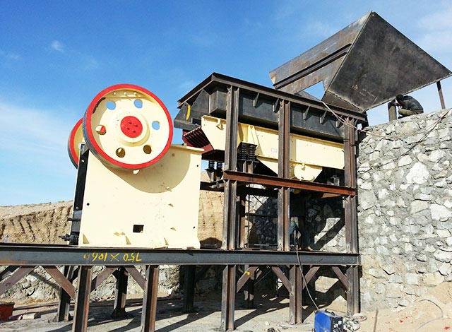 安徽滁州450T/H 石头破碎生产线